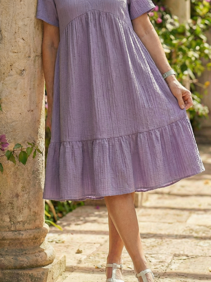 Delphinia | Woven Ease Dress