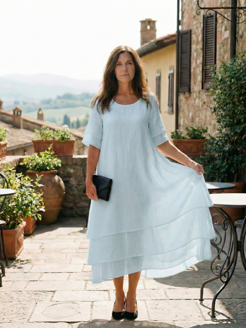 Belen | Soft Layered Dress