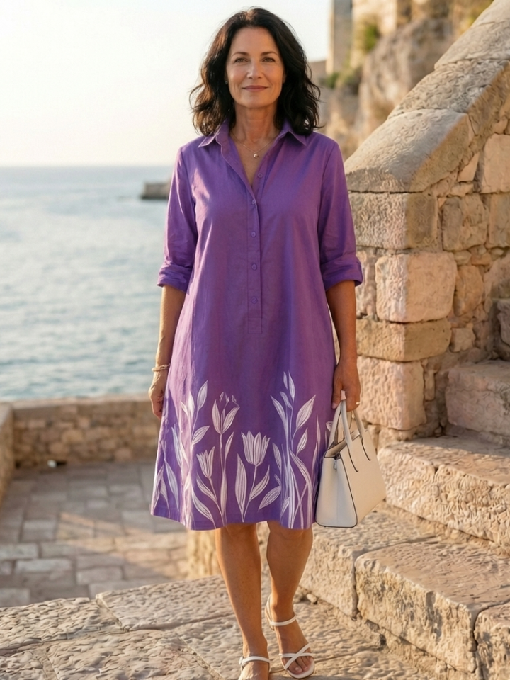 Galatea | Evening Garden Walk Dress