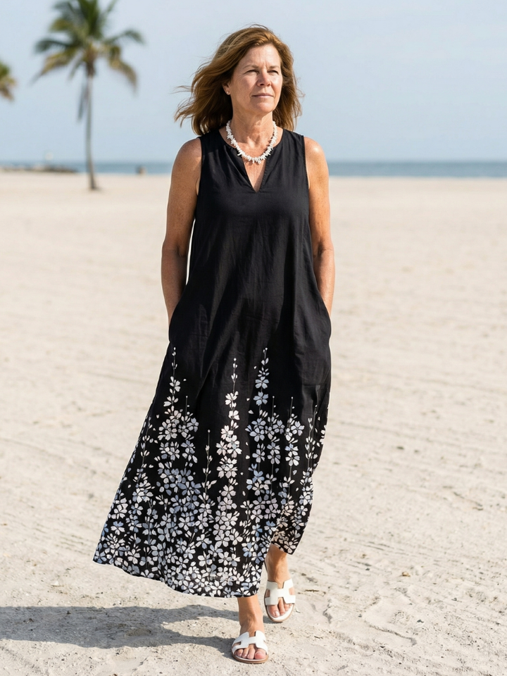 Elowra | Night Breeze Maxi Dress