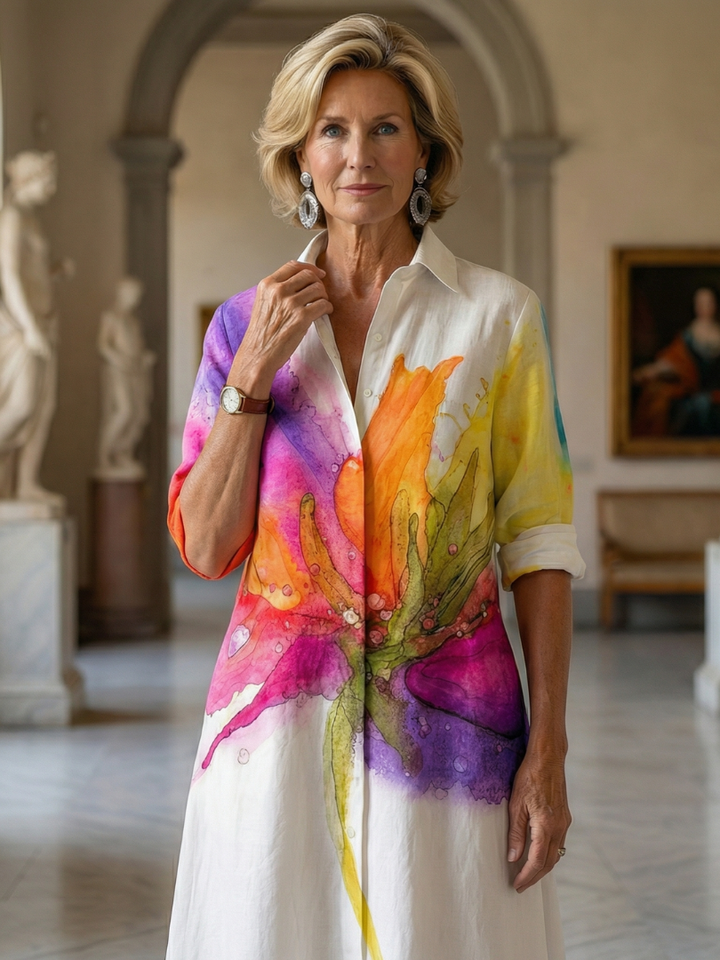 Ulyssa | Painted Garden Dress