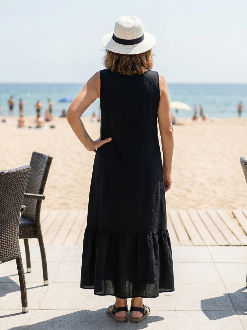 Ismerie | Easy Drape Midi Dress