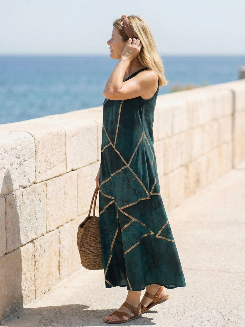 Saelle | Calm Tide Midi Dress