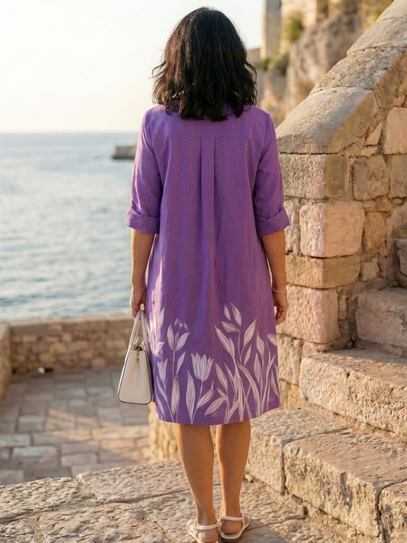 Galatea | Evening Garden Walk Dress