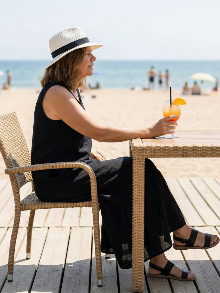 Ismerie | Easy Drape Midi Dress