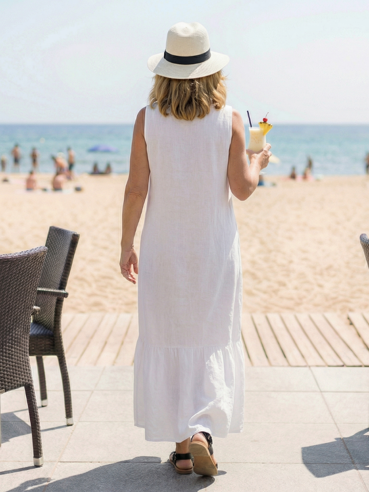 Ismerie | Easy Drape Midi Dress